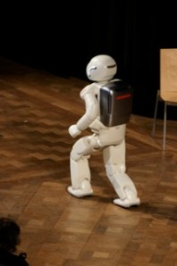 Asimo going through his paces
